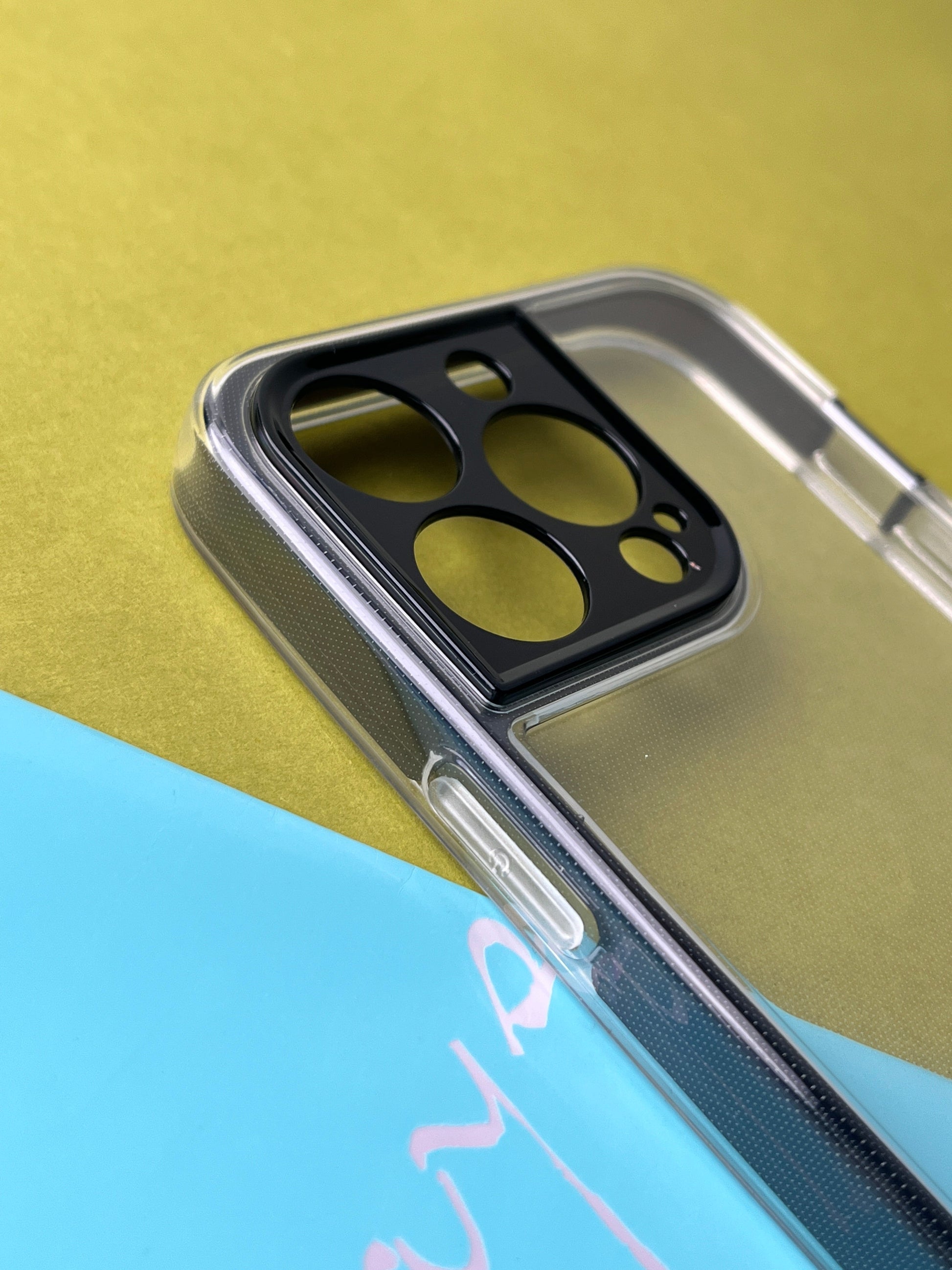 2 in1 Camera Protection Coloured Border case