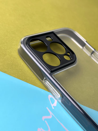 2 in1 Camera Protection Coloured Border case