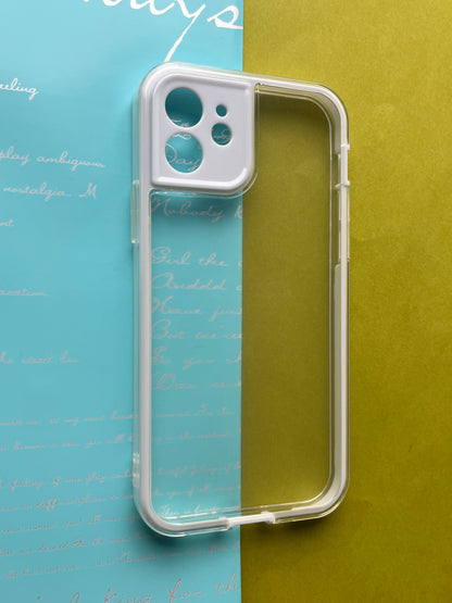 2 in1 Camera Protection Coloured Border case