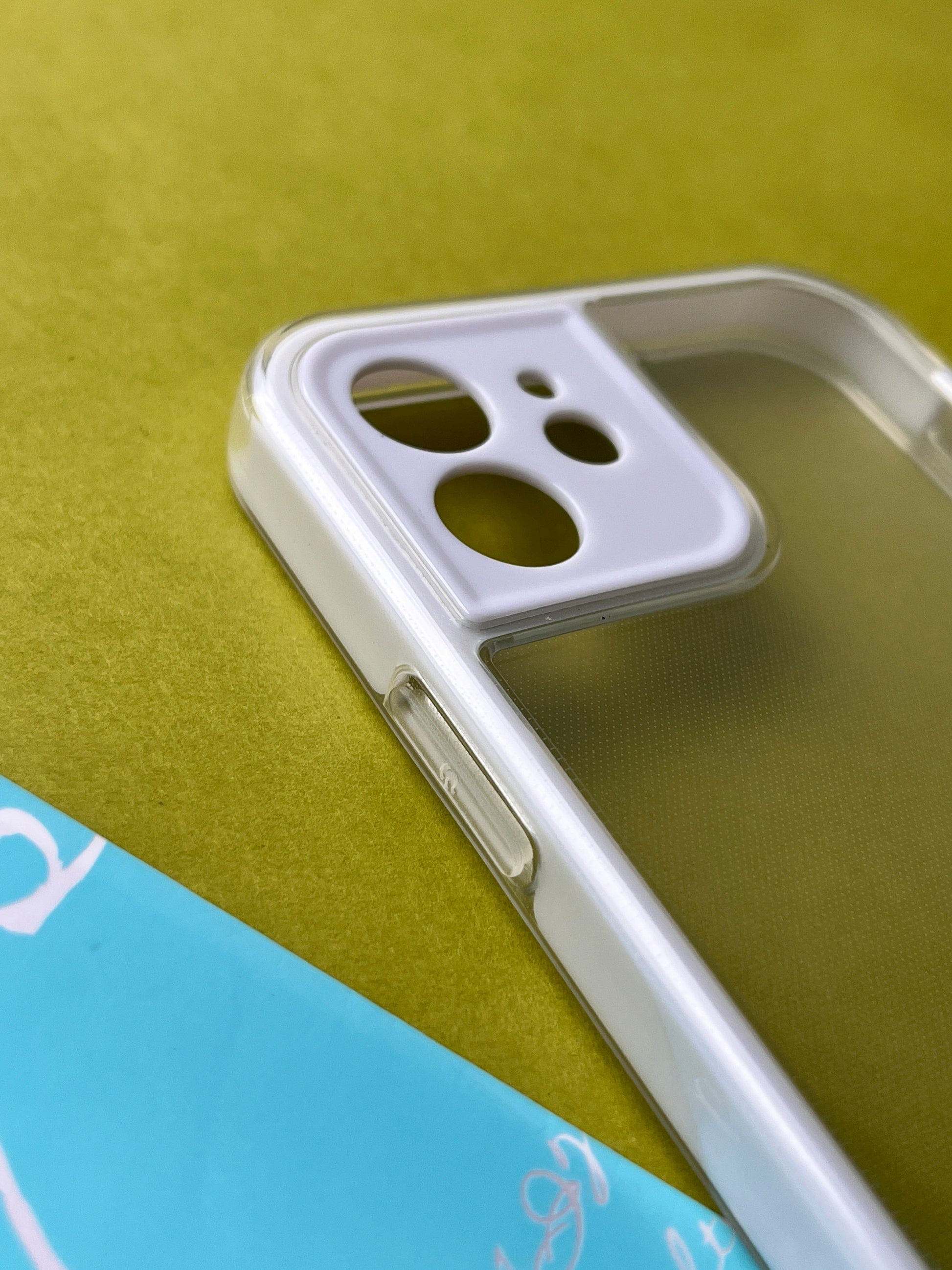 2 in1 Camera Protection Coloured Border case