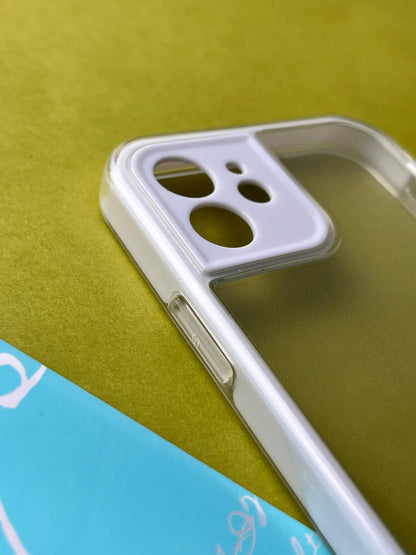 2 in1 Camera Protection Coloured Border case