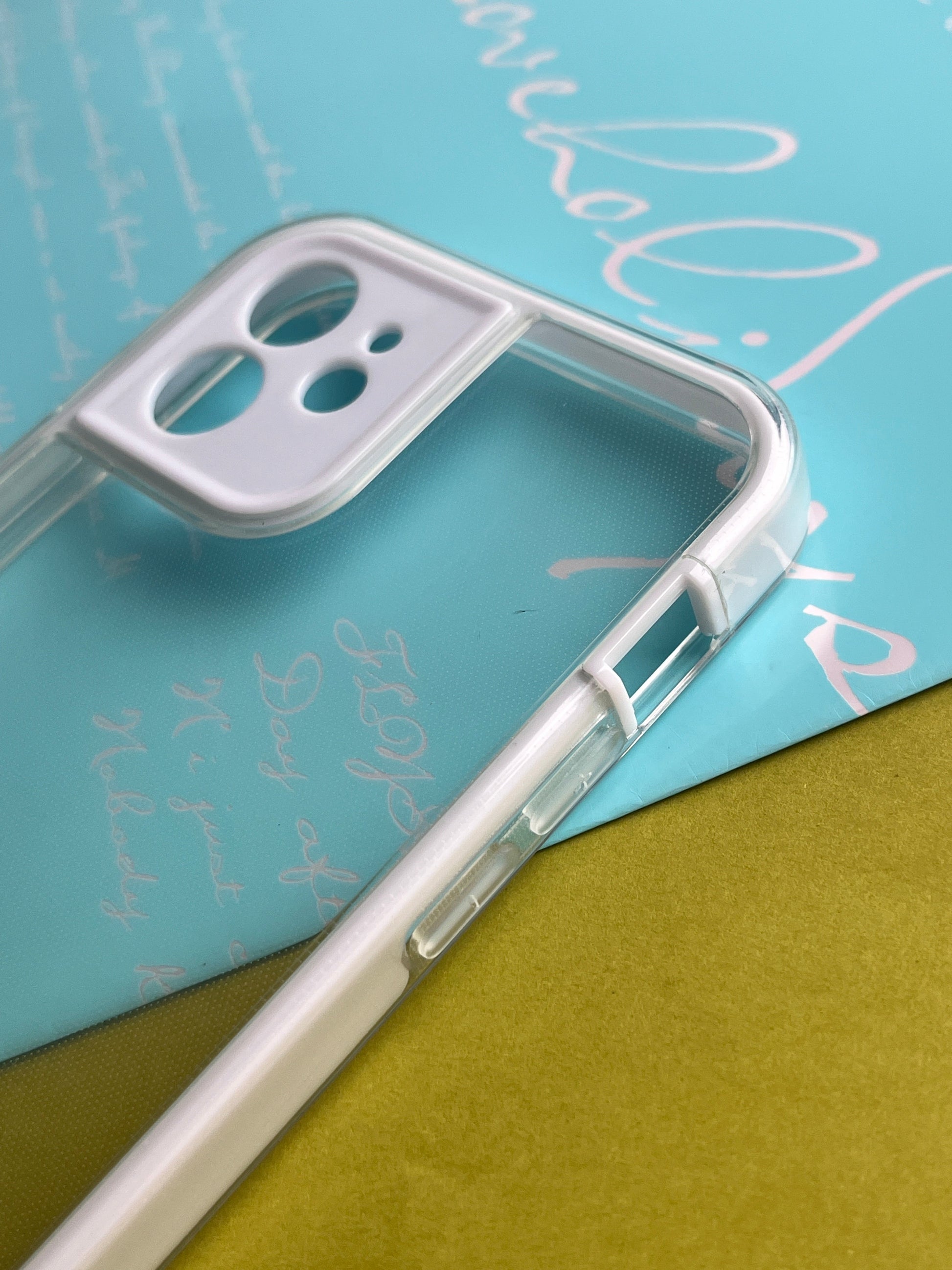 2 in1 Camera Protection Coloured Border case