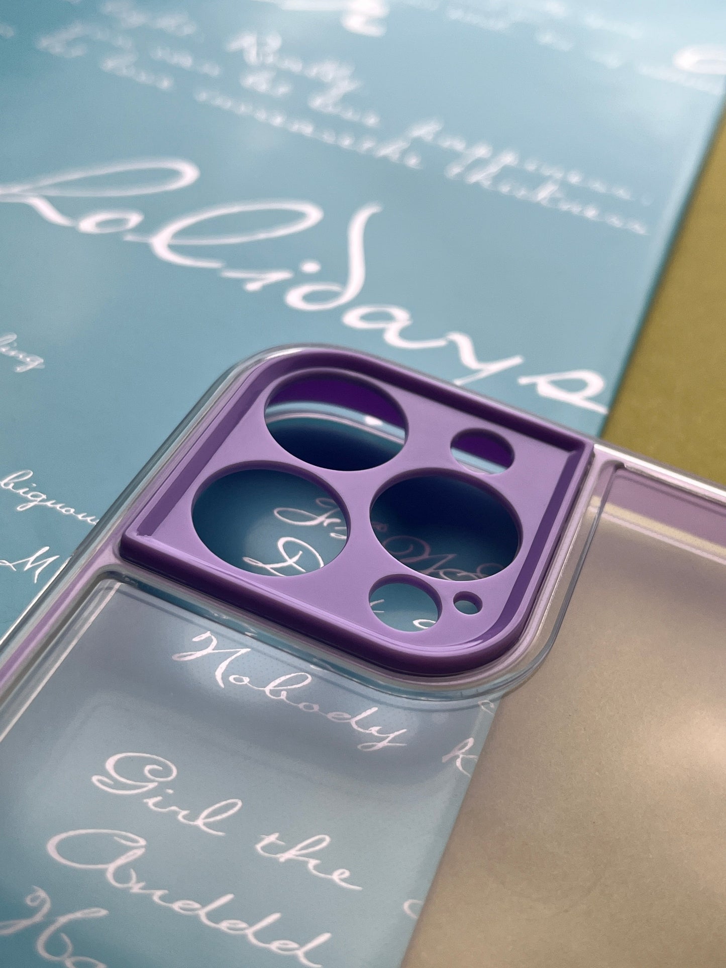 2 in1 Camera Protection Coloured Border case