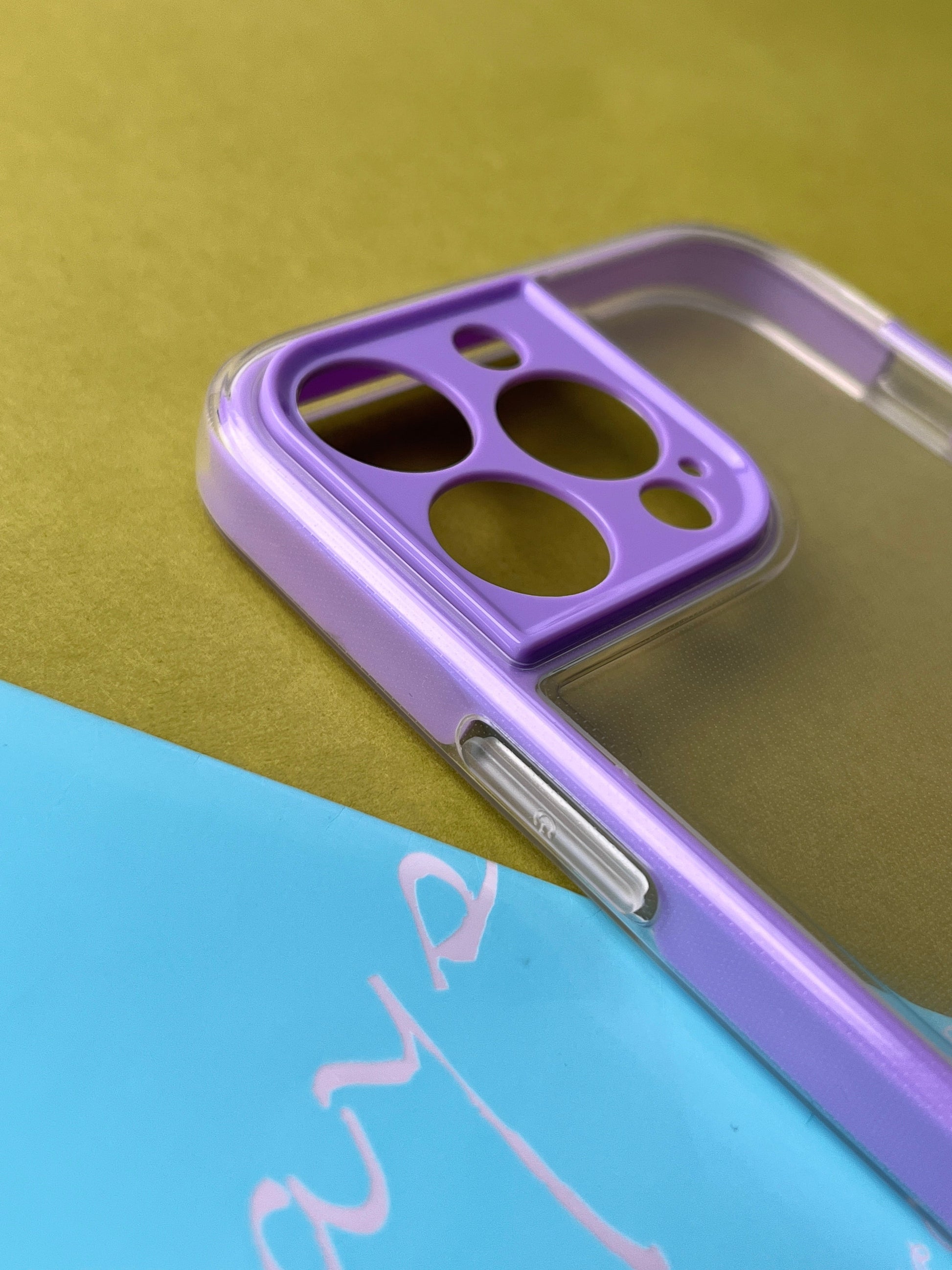 2 in1 Camera Protection Coloured Border case