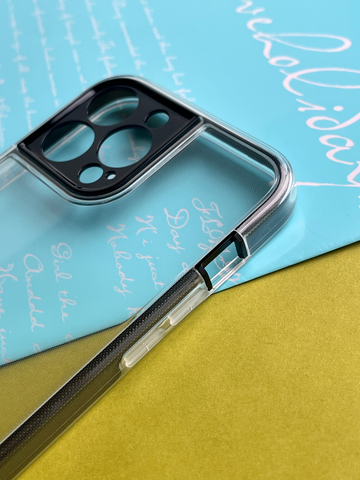 2 in1 Camera Protection Coloured Border case