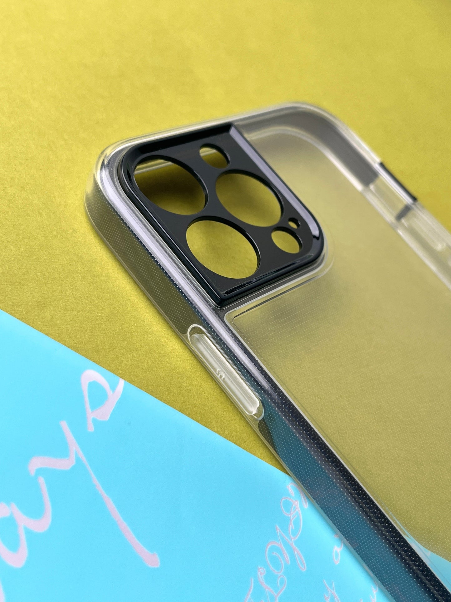 2 in1 Camera Protection Coloured Border case