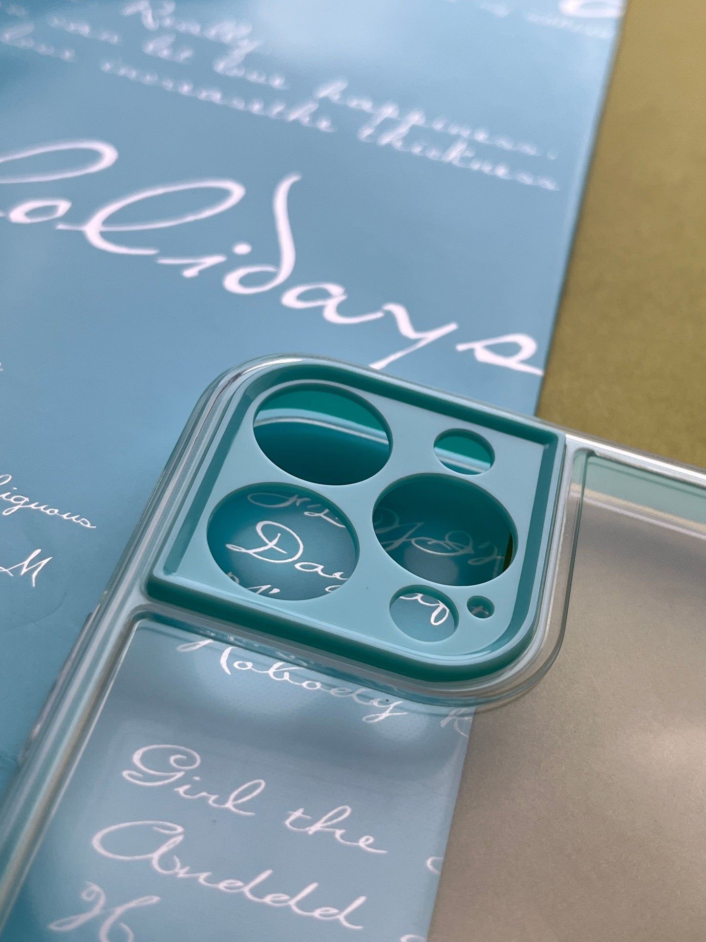 2 in1 Camera Protection Coloured Border case