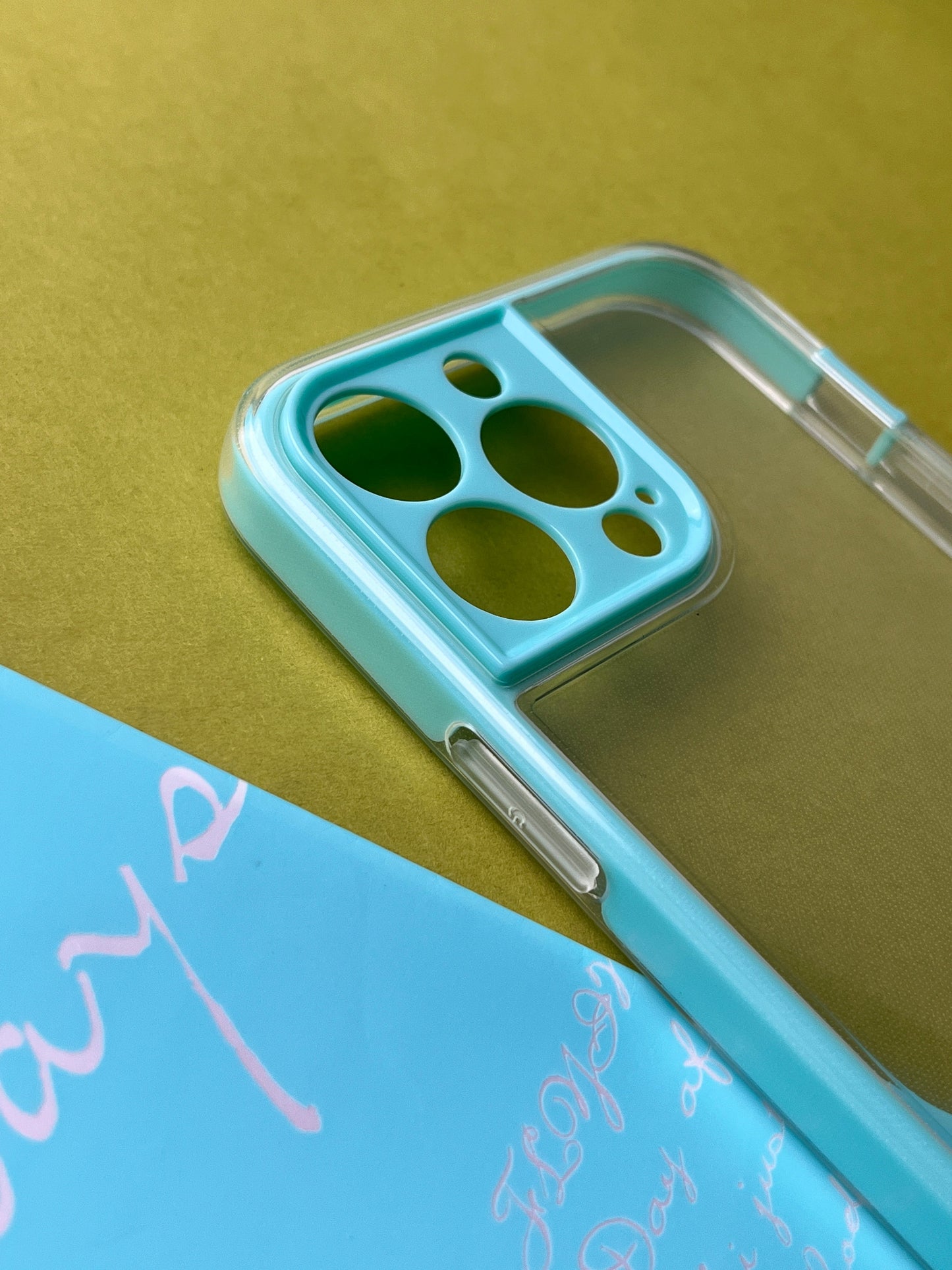 2 in 1 camera protection coloured border case for iPhone 12 ProMax | cbc