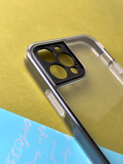 2 in1 Camera Protection Coloured Border case