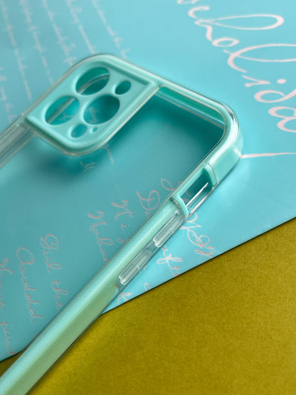 2 in1 Camera Protection Coloured Border case