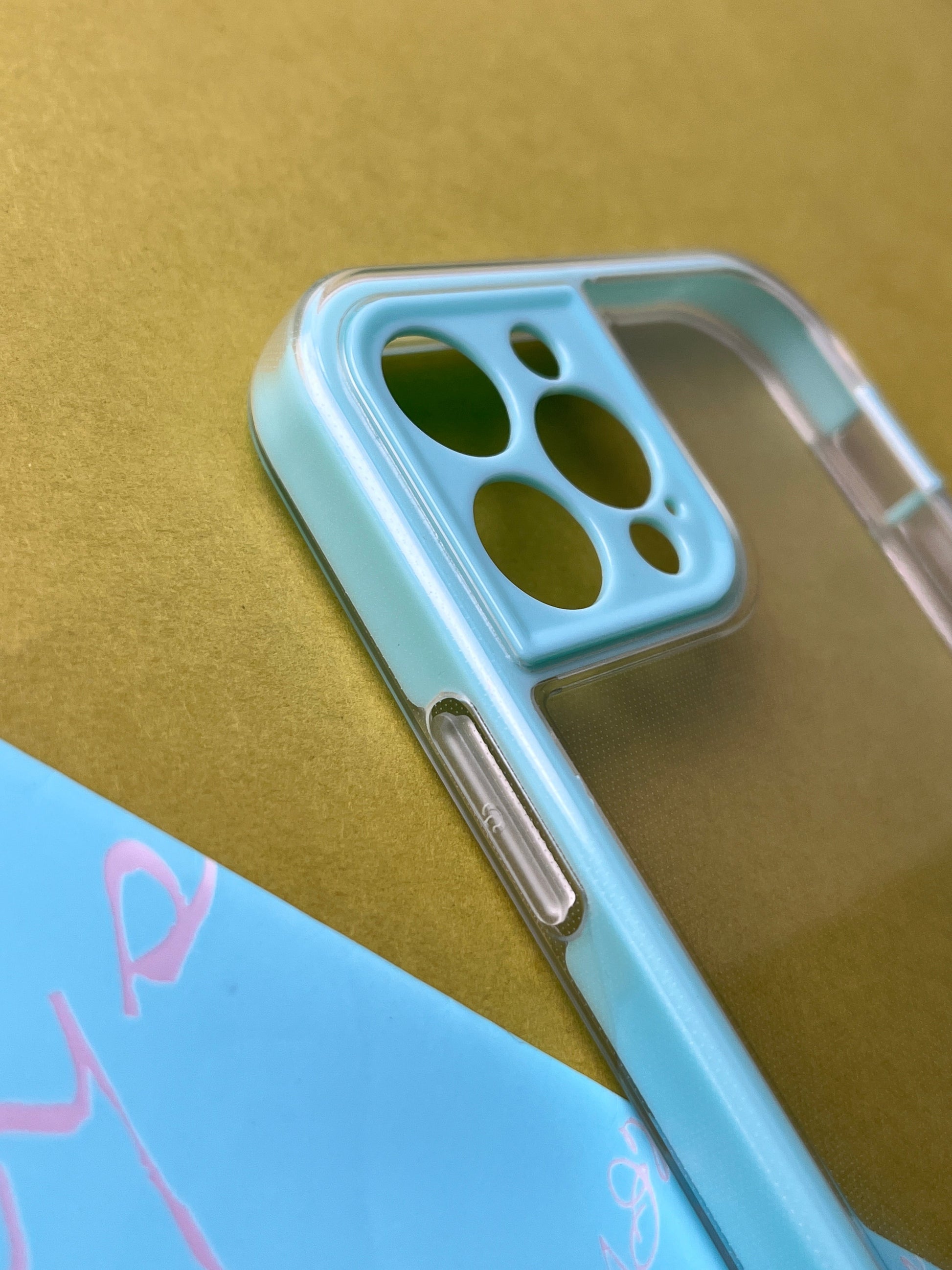 2 in1 Camera Protection Coloured Border case