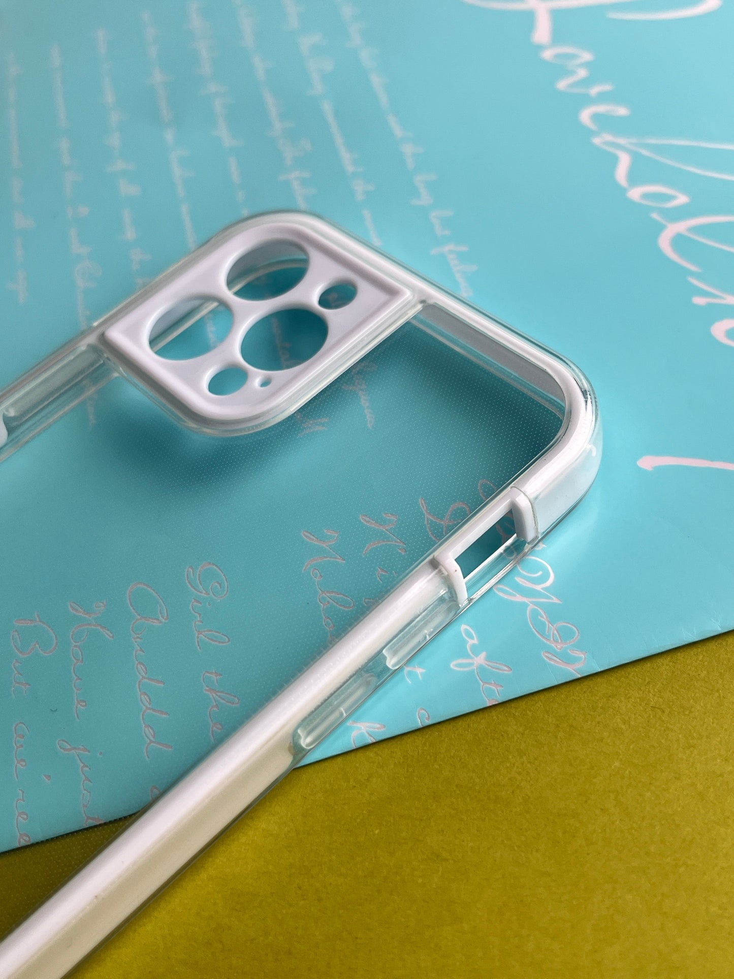 2 in1 Camera Protection Coloured Border case