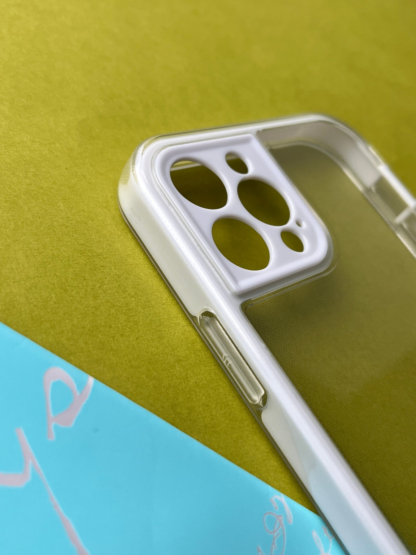 2 in1 Camera Protection Coloured Border case