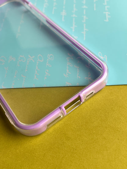 2 in1 Camera Protection Coloured Border case