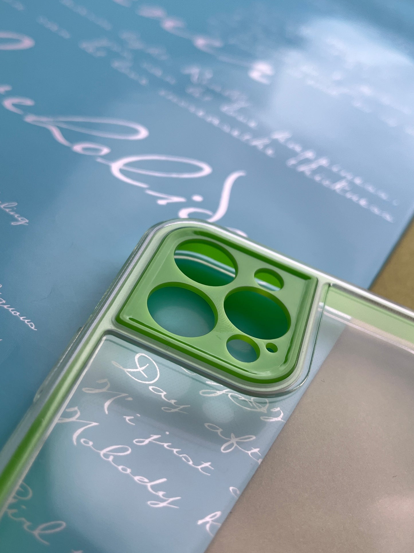 2 in1 Camera Protection Coloured Border case