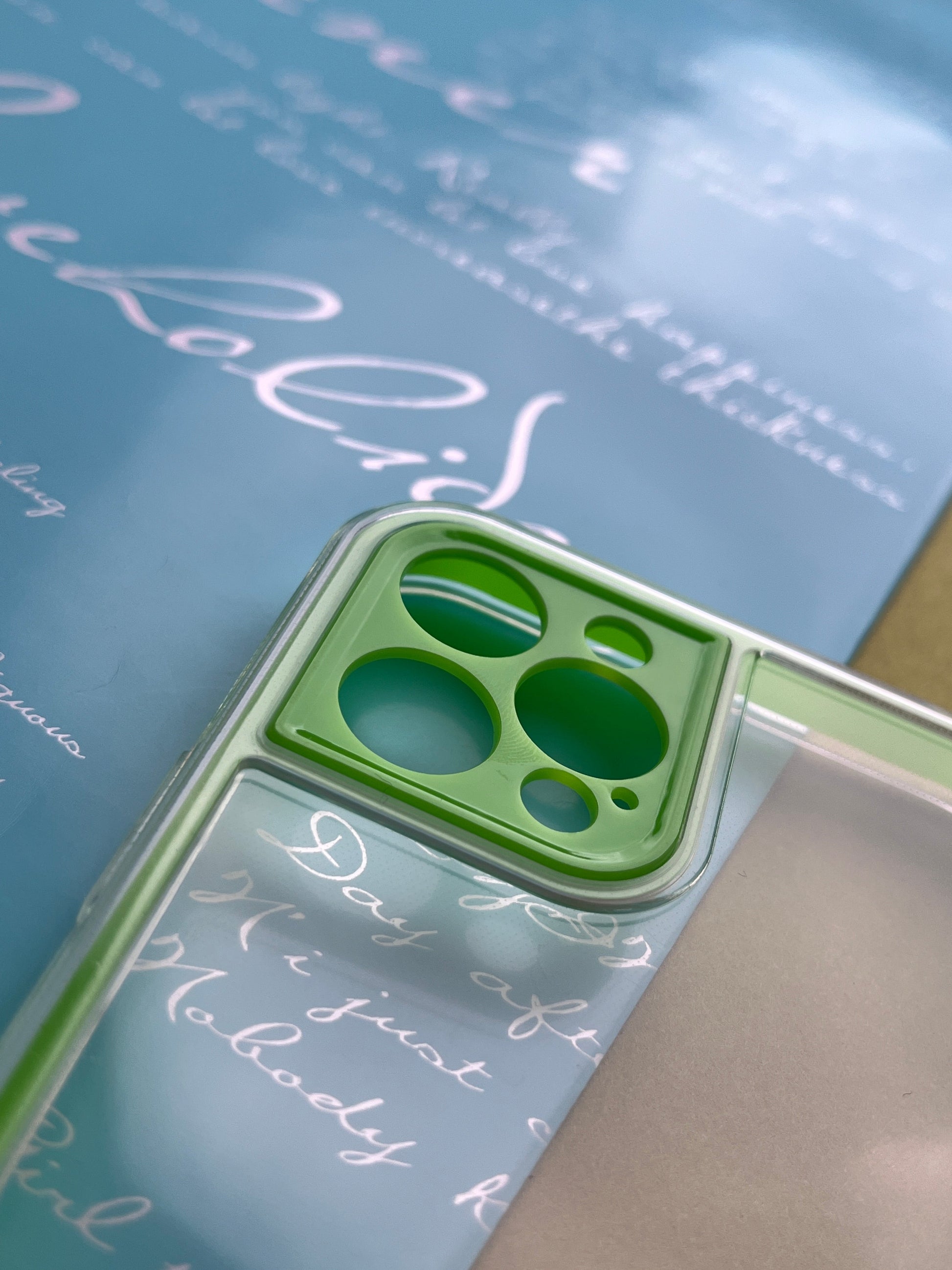 2 in1 Camera Protection Coloured Border case