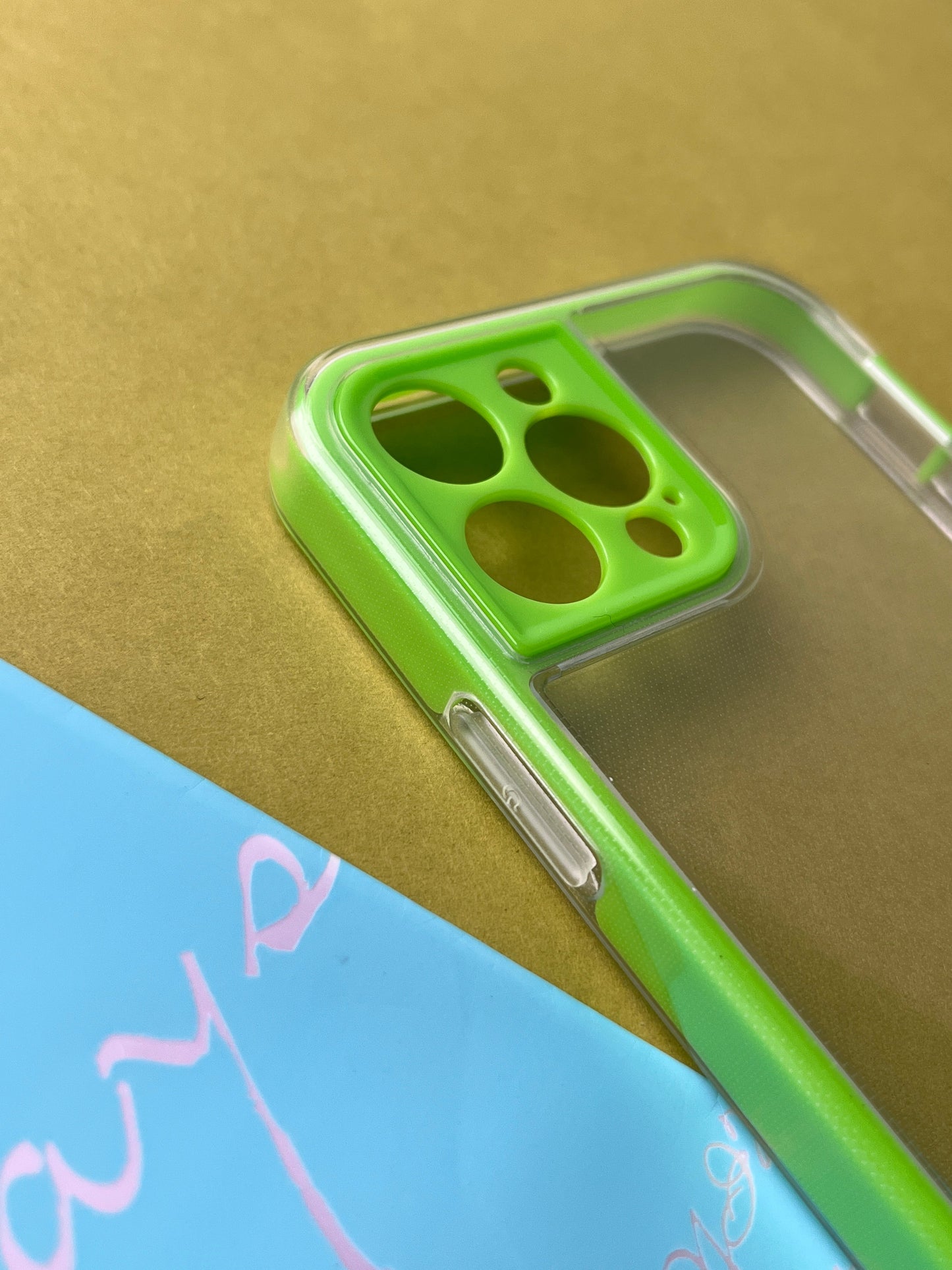 2 in1 Camera Protection Coloured Border case