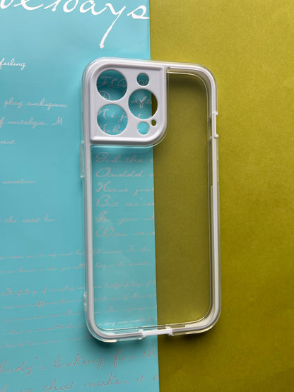 2 in1 Camera Protection Coloured Border case