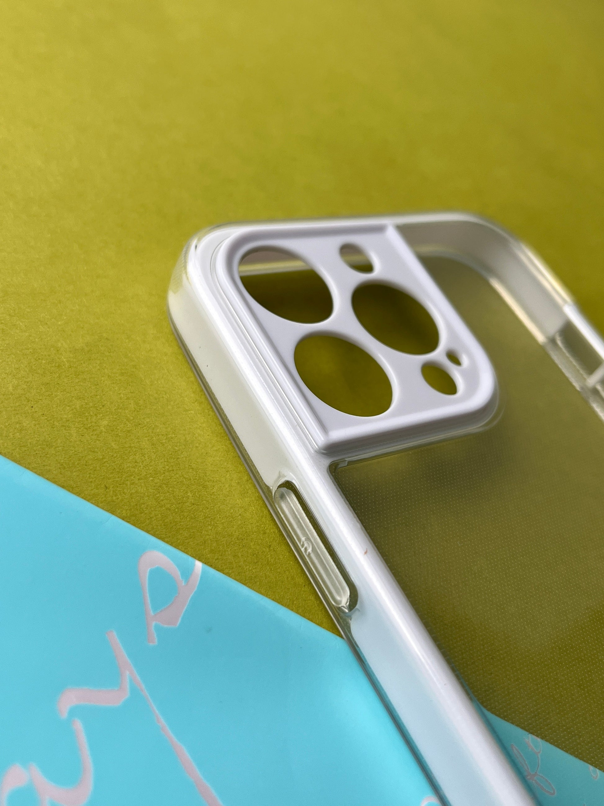 2 in1 Camera Protection Coloured Border case