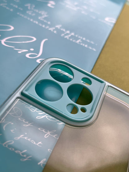 2 in1 Camera Protection Coloured Border case