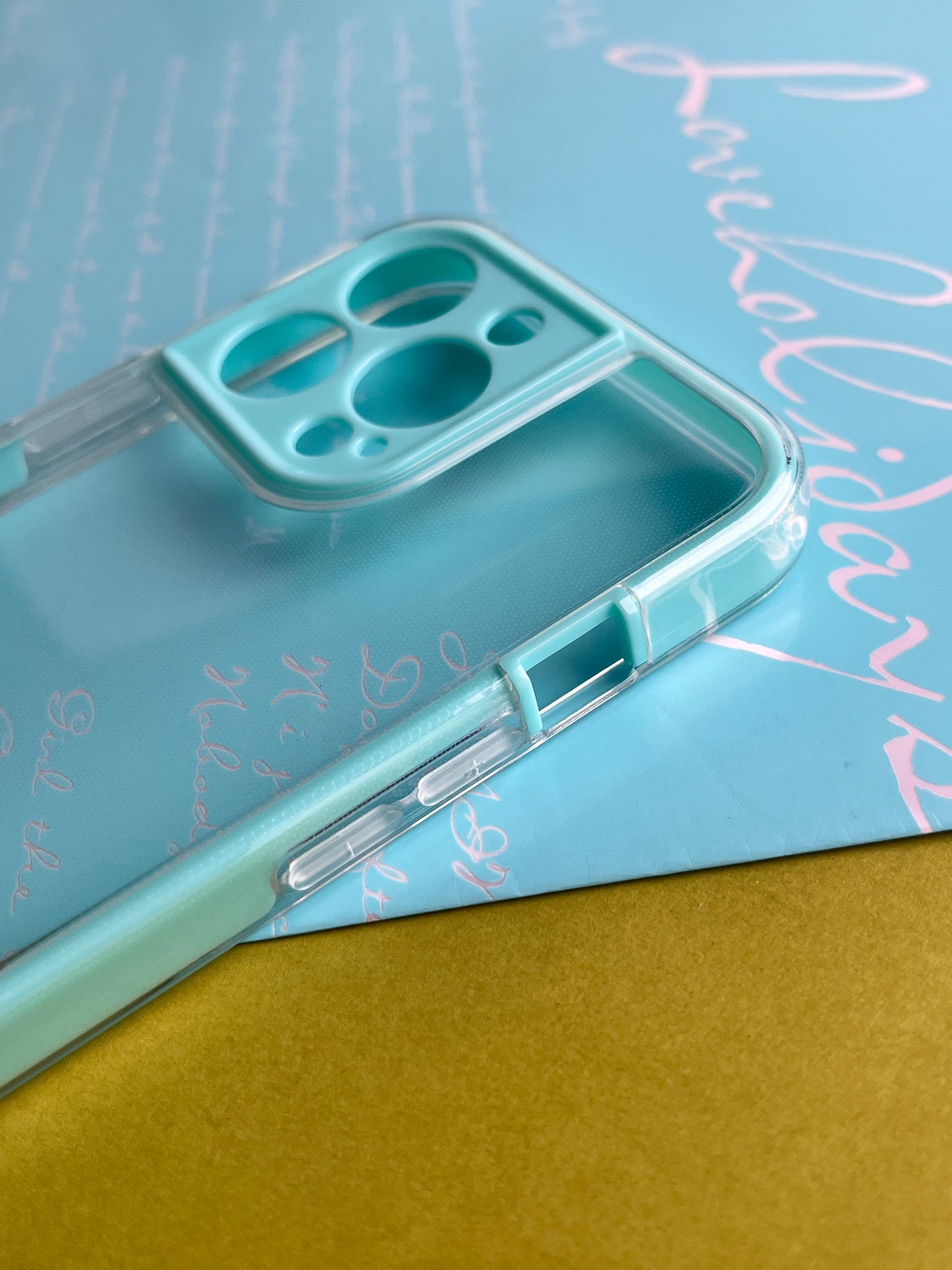 2 in1 Camera Protection Coloured Border case