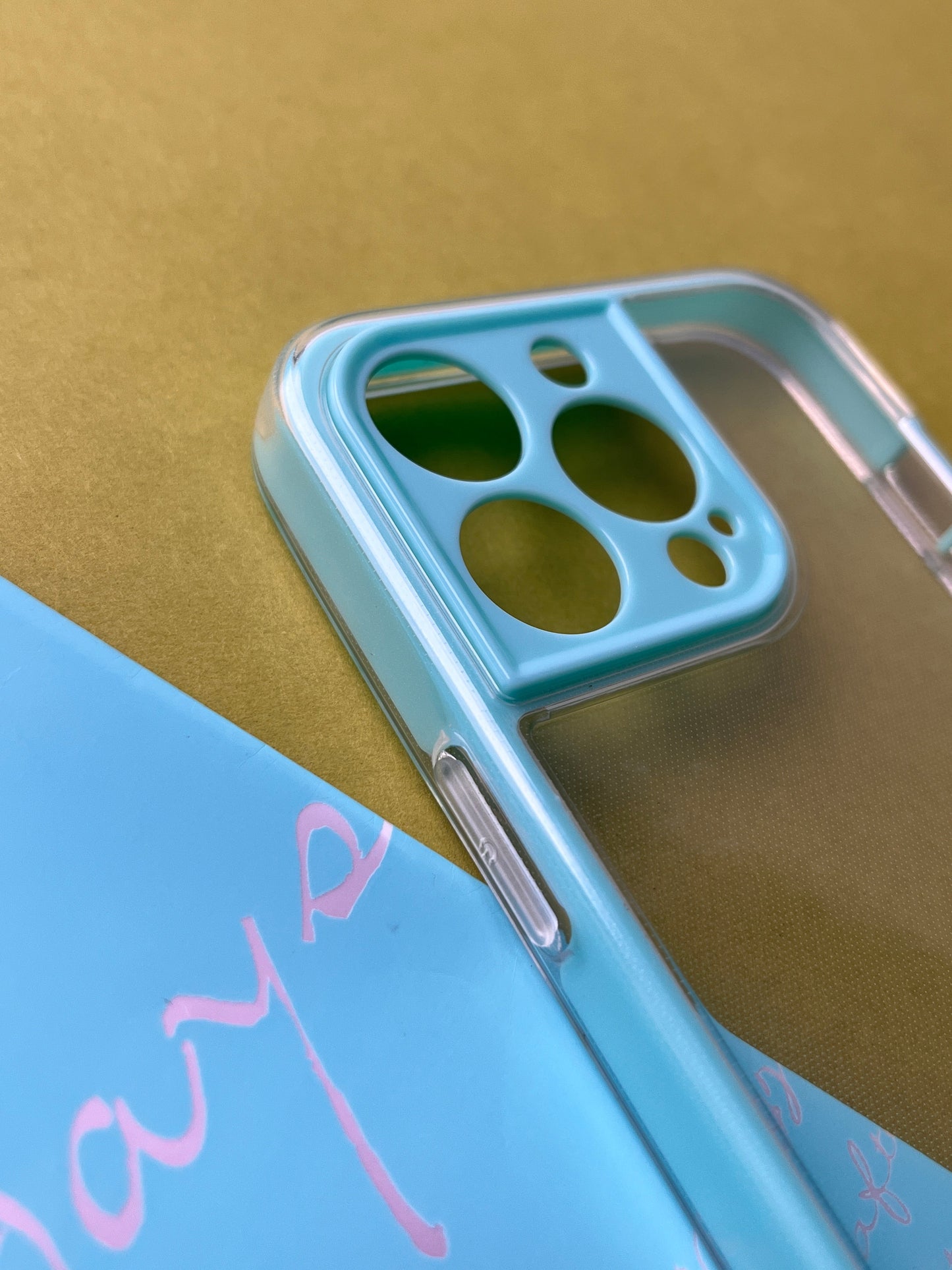 2 in1 Camera Protection Coloured Border case