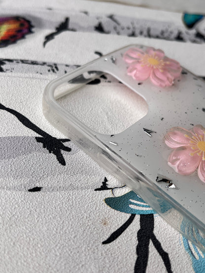 Ladies Spacial Floral Stone Diamond Case