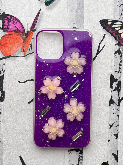 Ladies Spacial Floral Stone Diamond Case