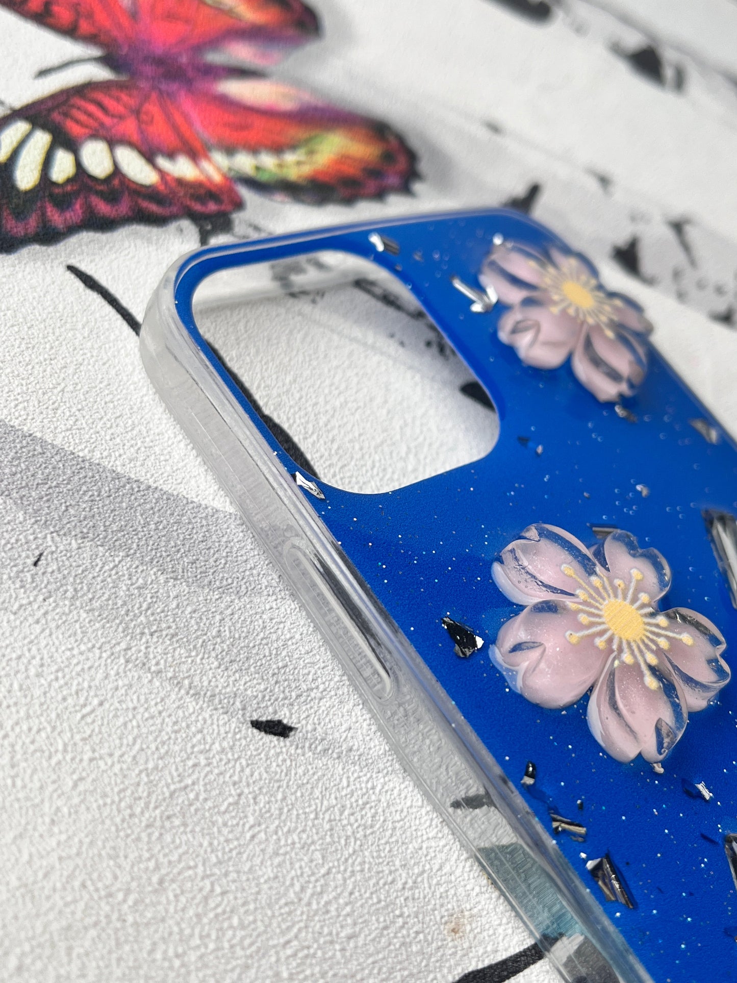Ladies Spacial Floral Stone Diamond Case