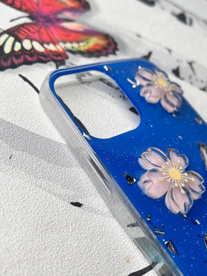 Ladies Spacial Floral Stone Diamond Case