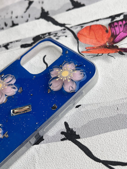 Ladies Spacial Floral Stone Diamond Case