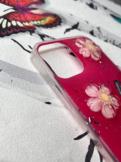 Ladies Spacial Floral Stone Diamond Case
