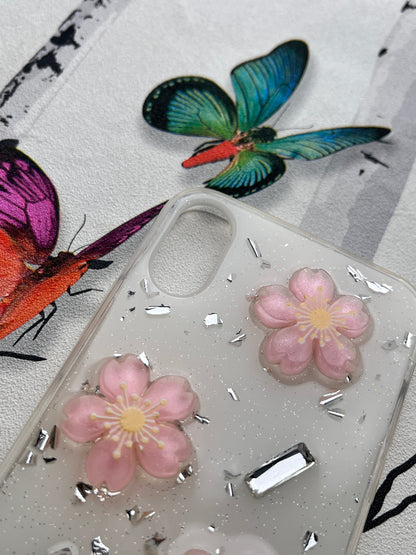 Ladies Spacial Floral Stone Diamond Case