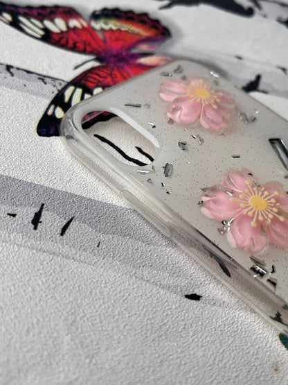 Ladies Spacial Floral Stone Diamond Case