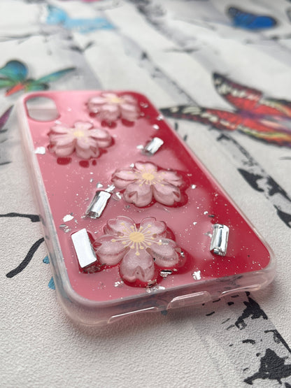 Ladies Spacial Floral Stone Diamond Case