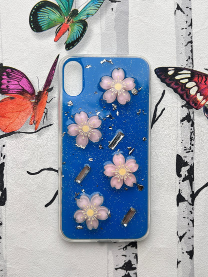 Ladies Spacial Floral Stone Diamond Case