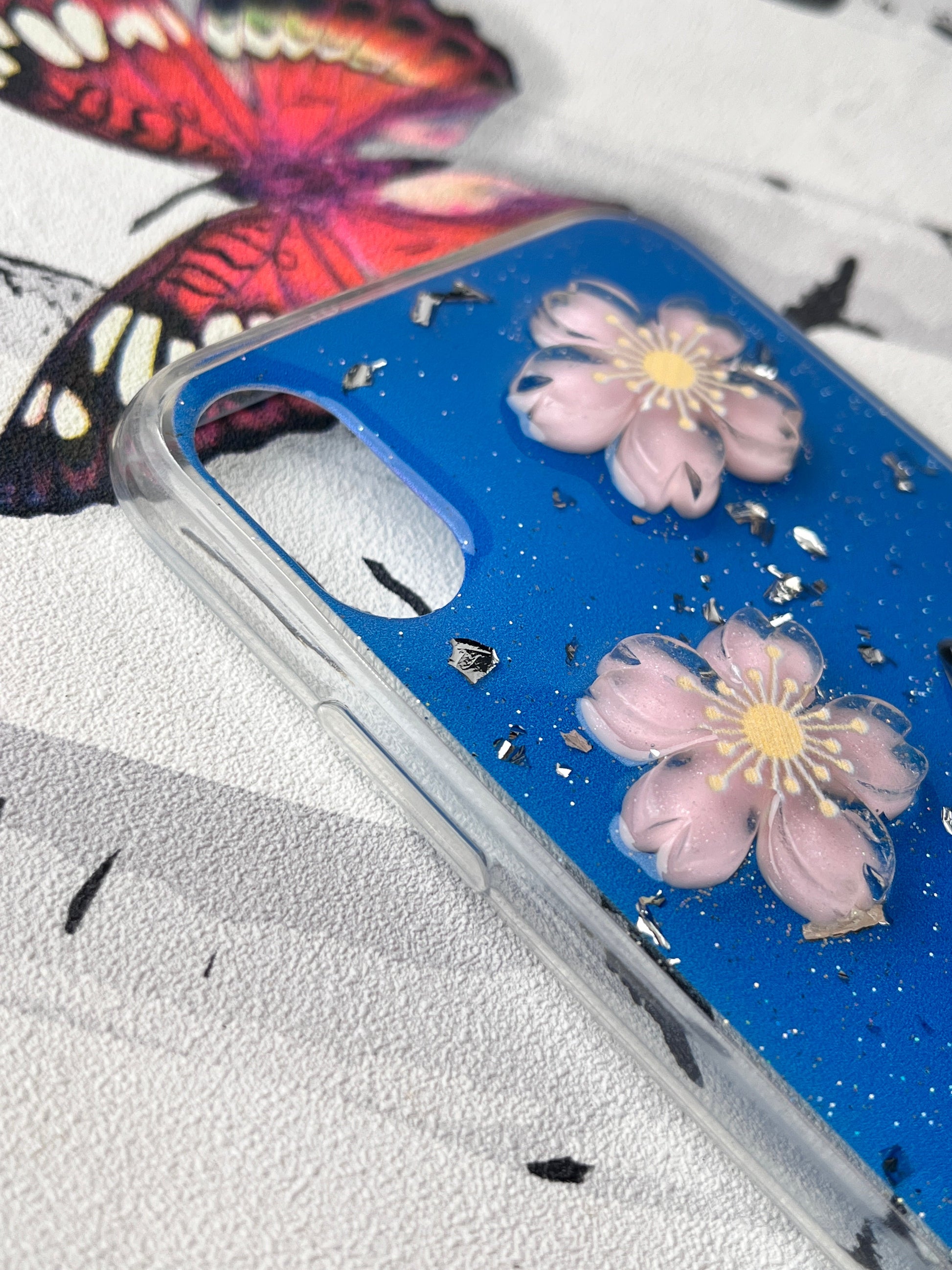 Ladies Spacial Floral Stone Diamond Case