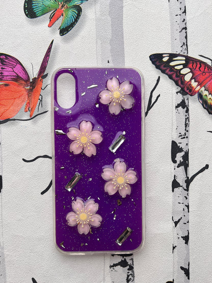 Ladies Spacial Floral Stone Diamond Case