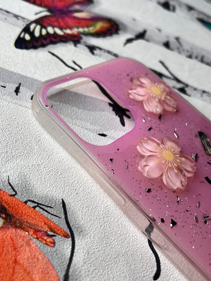 Ladies Spacial Floral Stone Diamond Case