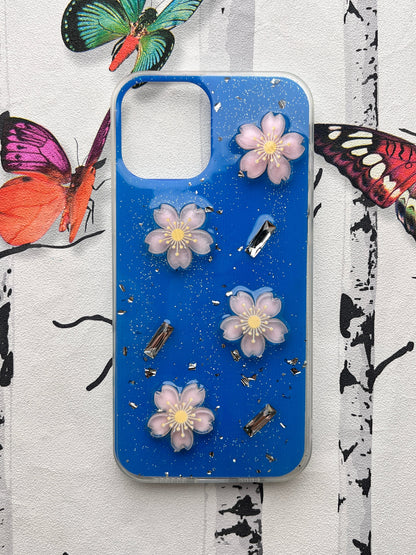 Ladies Spacial Floral Stone Diamond Case