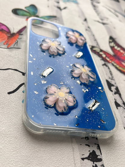 Ladies Spacial Floral Stone Diamond Case