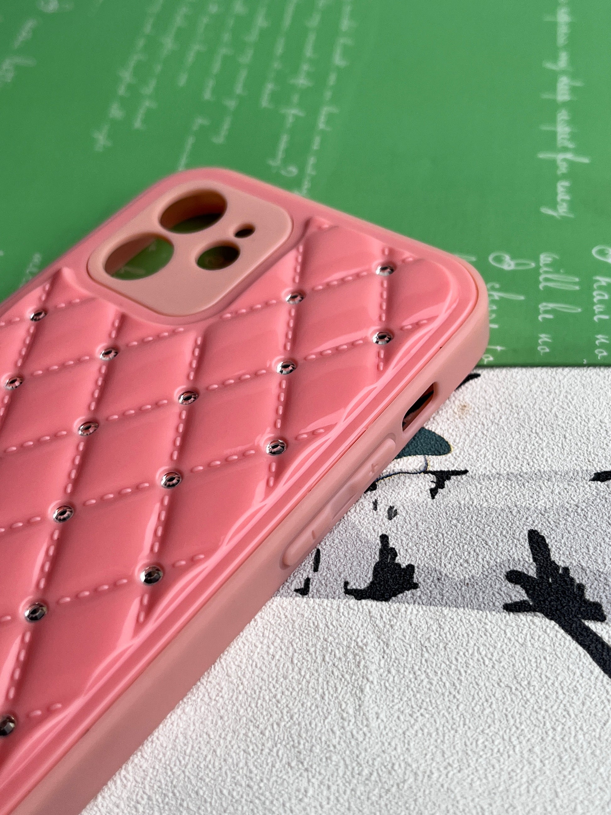 Shiny Square Dotted Dimond Designer Case