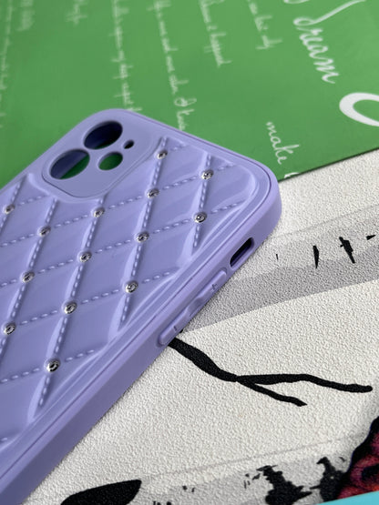 Shiny Square Dotted Dimond Designer Case