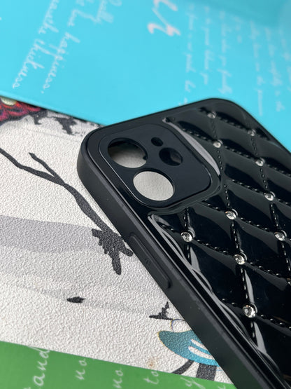 Shiny Square Dotted Dimond Designer Case