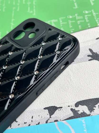 Shiny Square Dotted Dimond Designer Case