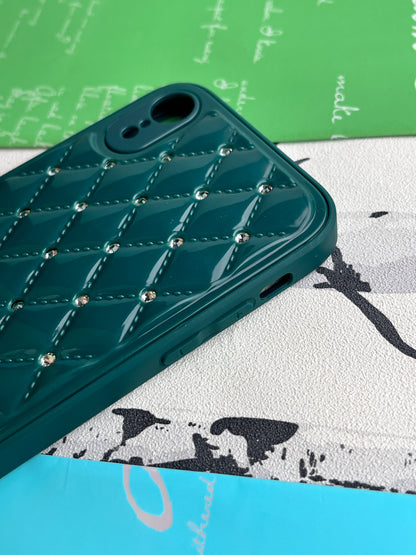 Shiny Square Dotted Dimond Designer Case