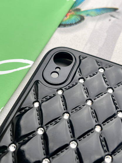 Shiny Square Dotted Dimond Designer Case