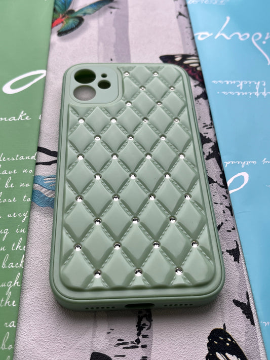 Shiny Square Dotted Dimond Designer Case