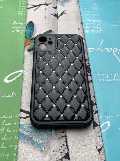 Shiny Square Dotted Dimond Designer Case