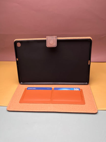 Protective Leather Case with Viewing Stand and Card Slots Flip Cover